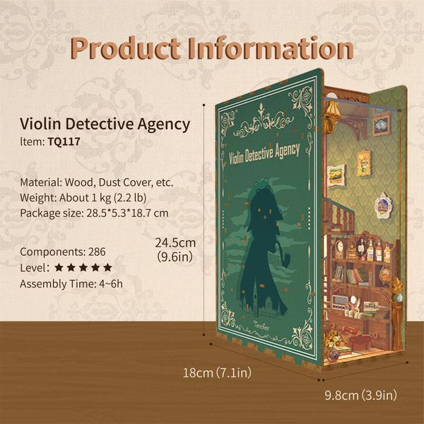 Бук Нук Tonecheer Violin Detective Agency TQ117 TQ117 фото