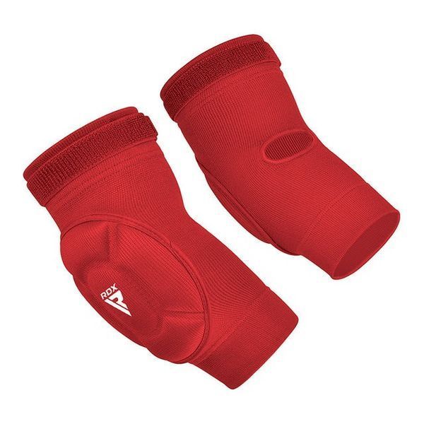 Наколінники спортивні RDX Hosiery Elbow Foam Red/White S HYP-ERW-S фото