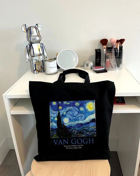 Екошопер чорний VAN GOGH - Зоряна ніч 10311022653 фото