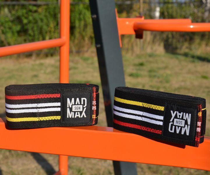 Бинти на коліна MadMax MFA-292 Knee Wraps Black MFA-292-U фото