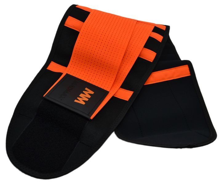 Пояс компресійний MadMax MFA-277 Slimming belt Black/neon orange S MFA-277-ORG_S фото
