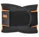 Пояс компресійний MadMax MFA-277 Slimming belt Black/neon orange S MFA-277-ORG_S фото 7
