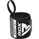 Бинти для зап'ясть (кистьові бинти) RDX WR11 GYM Wrist Wrap Black/Grey WAH-WR11BG фото 5