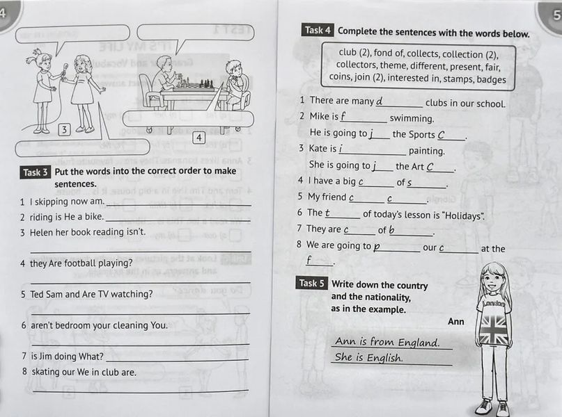 Робочий зошит для 4 класу Activity Book (з аудіосупроводом, мультимедійною програмою та тестами) 10311010936 фото