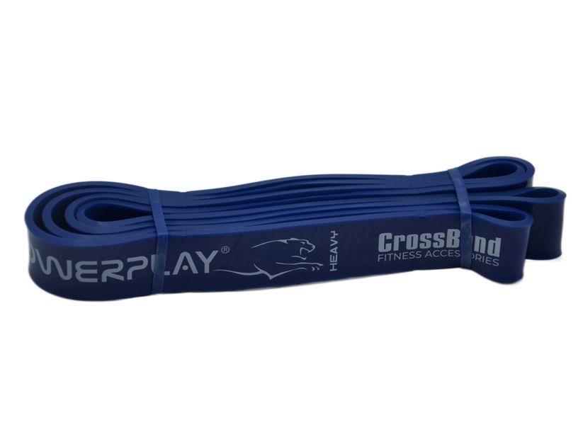 Еспандер-петля (гумка для фітнесу і кроссфіту) PowerPlay 4115 Power Band Синя (20-45kg) PP_4115_Blue_(20-45kg) фото