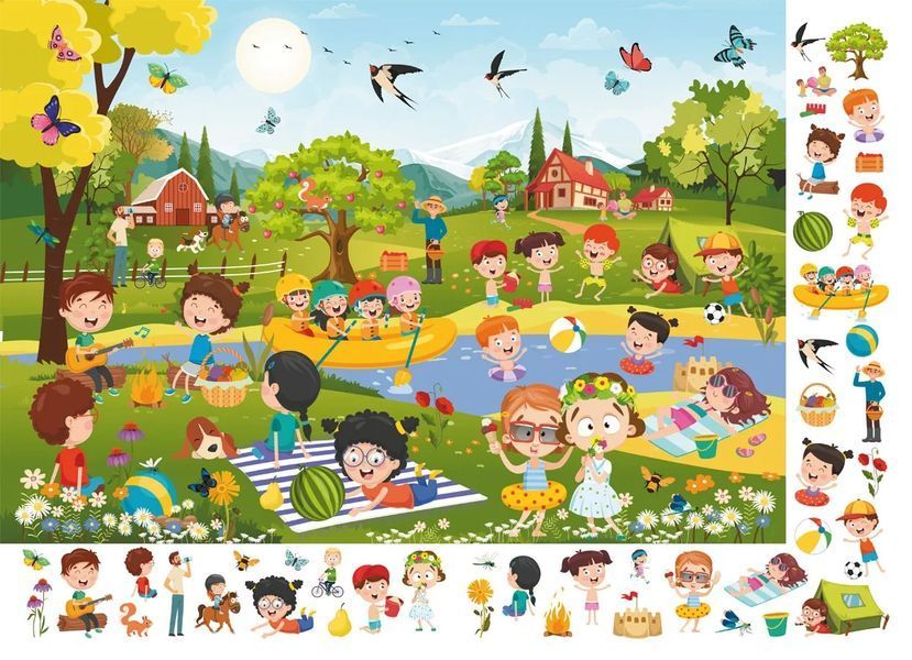 Великий віммельбух. Пори року 10311011689 фото