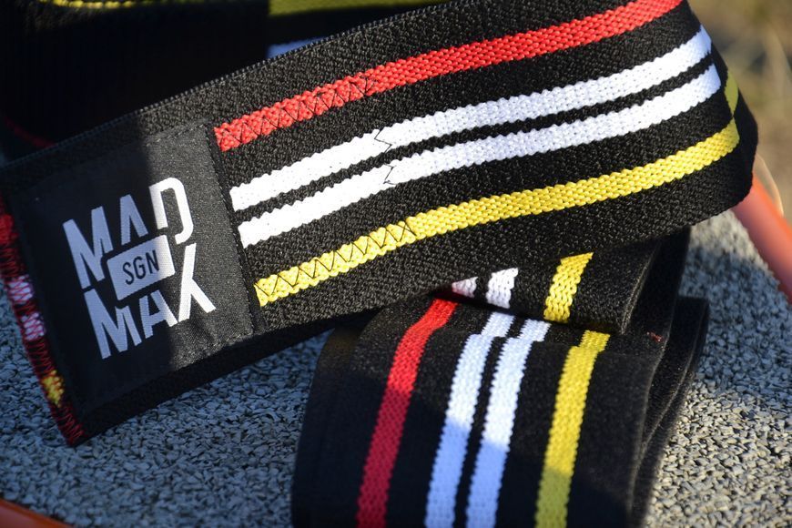 Бинти на коліна MadMax MFA-292 Knee Wraps Black MFA-292-U фото