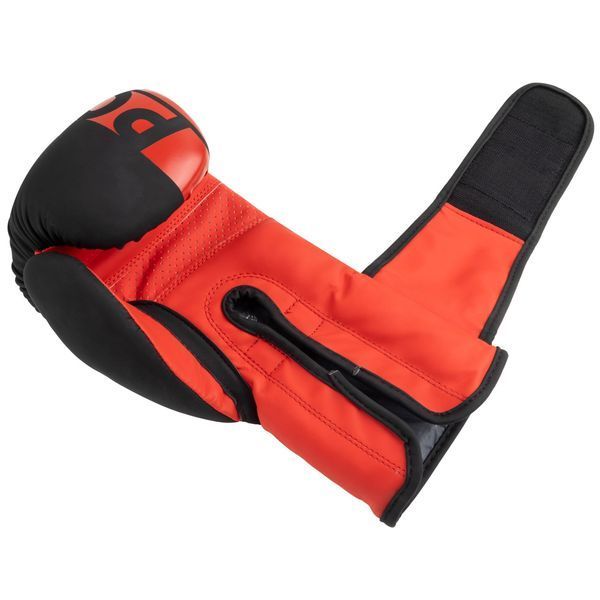 Боксерські рукавиці PowerPlay 3086 Matt Challenger Чорно-Червоні 10 унцій PP_3086_10oz_Bl/Red фото