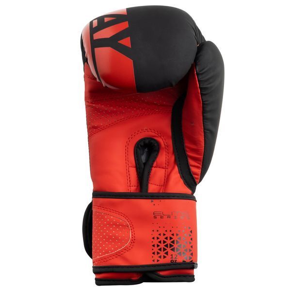 Боксерські рукавиці PowerPlay 3086 Matt Challenger Чорно-Червоні 10 унцій PP_3086_10oz_Bl/Red фото