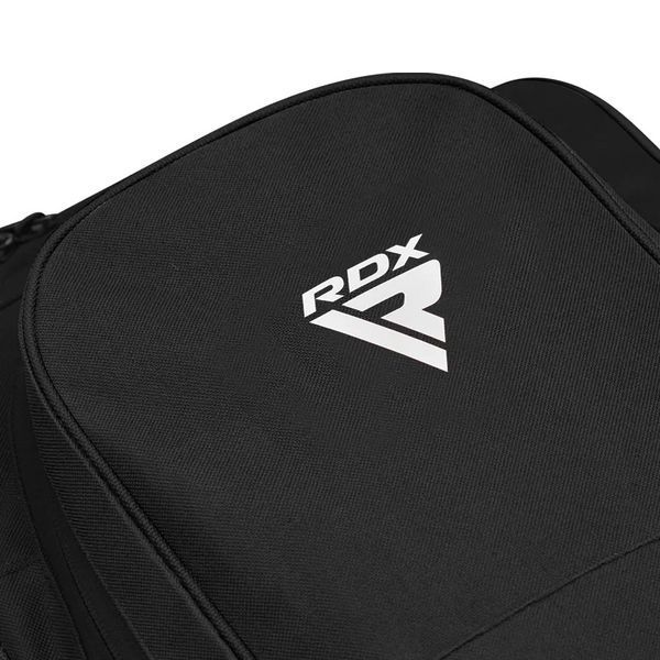Спортивна сумка RDX R1 Duffel Bag with Backpack Straps Black/White GKB-R1BW фото