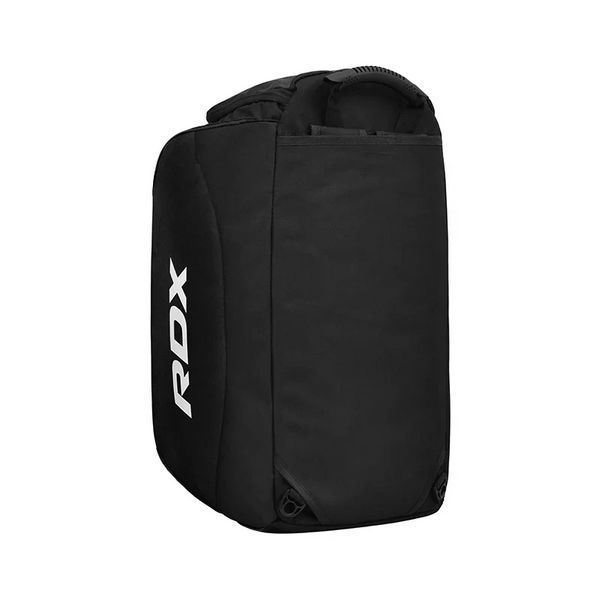 Спортивна сумка RDX R1 Duffel Bag with Backpack Straps Black/White GKB-R1BW фото