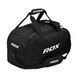 Спортивна сумка RDX R1 Duffel Bag with Backpack Straps Black/White GKB-R1BW фото 3
