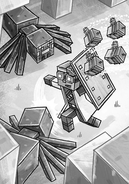 MINECRAFT Мед їсти - у вулик лізти 10311024467 фото