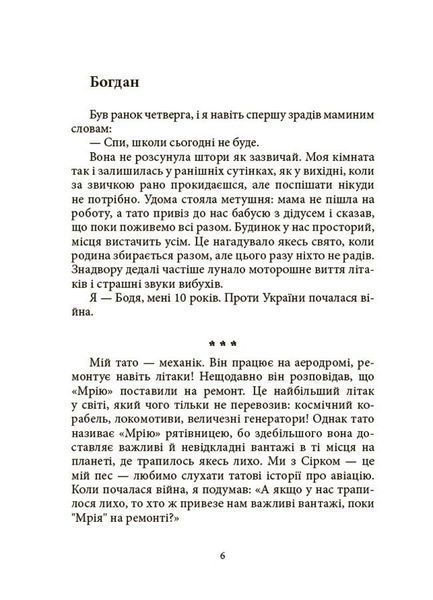 Мрія Сірка. Оповідання для дітей про людяність, сміливість і здійснення мрій 10311029737 фото