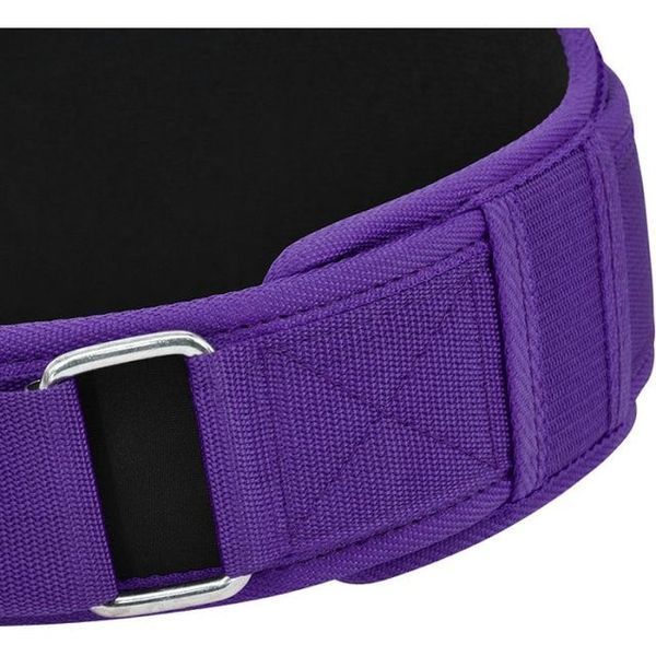 Пояс для важкої атлетики RDX RX5 Double Belt неопреновий Purpel XS WBD-RX5PR-XS фото