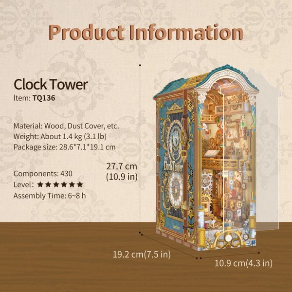 Бук Нук Kits Clock Tower TQ136 TQ136 фото