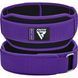 Пояс для важкої атлетики RDX RX5 Double Belt неопреновий Purpel XS WBD-RX5PR-XS фото 1