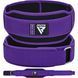 Пояс для важкої атлетики RDX RX5 Double Belt неопреновий Purpel XS WBD-RX5PR-XS фото 8