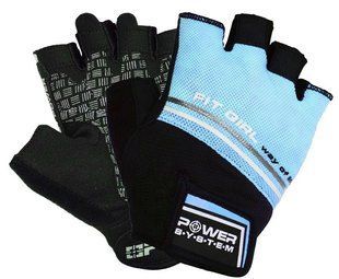 Рукавички для фітнесу Power System PS-2920 Fit Girl Evo Blue XS PS_2920_XS_Blue фото