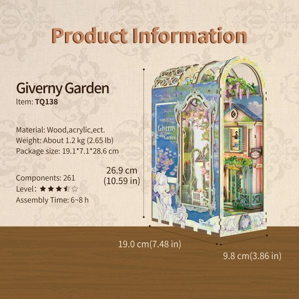Бук Нук Kits Giverny Garden TQ138 TQ138 фото