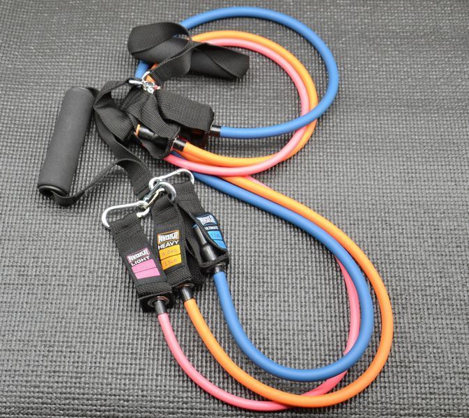 Набір трубчастих еспандерів PowerPlay PP-4101 Expander Tube Set 3шт. (до 18,2 кг.) PP-4101_3set фото