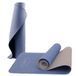 Килимок для йоги та фітнесу PowerPlay 4150 TPE Premium Performance Mat Синій (183x61x0.6) PP_4150_Blue фото 10