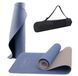 Килимок для йоги та фітнесу PowerPlay 4150 TPE Premium Performance Mat Синій (183x61x0.6) PP_4150_Blue фото 1