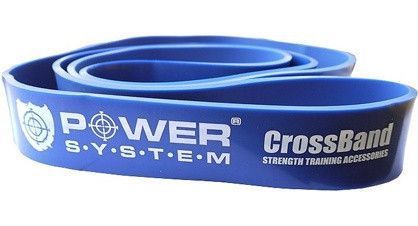 Еспандер-петля (гумка для фітнесу і кроссфіту) Power System PS-4054 CrossFit Level 4 Blue (опір 22-50 кг) PS-4054_Blue фото
