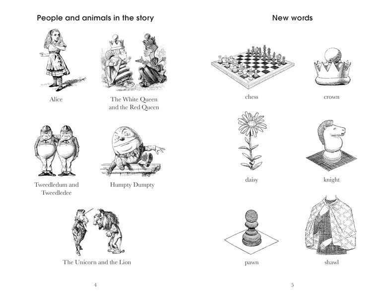 Alice Through the Looking Glass. Penguin Readers Level 3 10311031099 фото