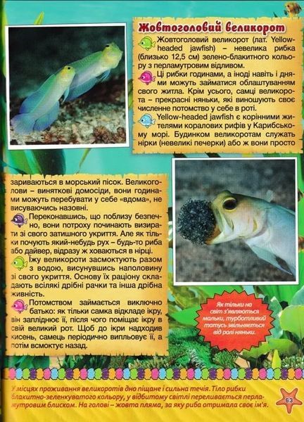 Підводний світ. Дитяча енциклопедія (жовта) 1031165657 фото