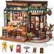 Конструктор 3D міні-будинок Robotime Rolife Coffe&Bar DG167 DG167 фото 1