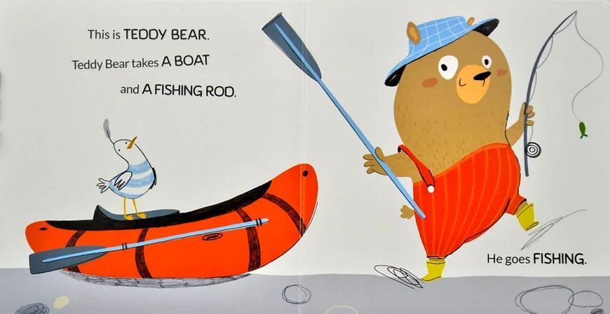 Teddy loves fishing 10311006054 фото