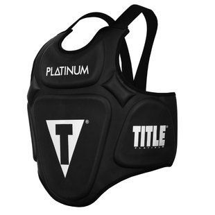 Захисний жилет тренера TITLE Platinum Prolific Body Protector Black PPPBP фото
