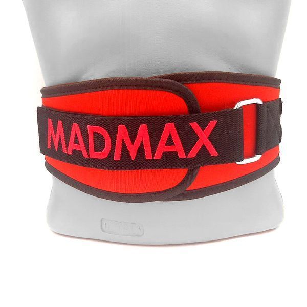 Пояс для важкої атлетики MadMax MFB-421 Simply the Best неопреновий Red XXL MFB-421-RED_XXL фото