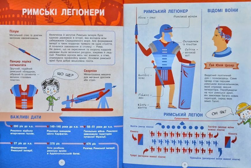 Енциклопедія хоробрих воїнів. Інфографіка 1031168875 фото