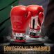 Боксерські рукавиці Leone GN208 ICONIC Red 14 унцій (бинти 4 м. в комплекті) GN208_Red_14oz фото 2