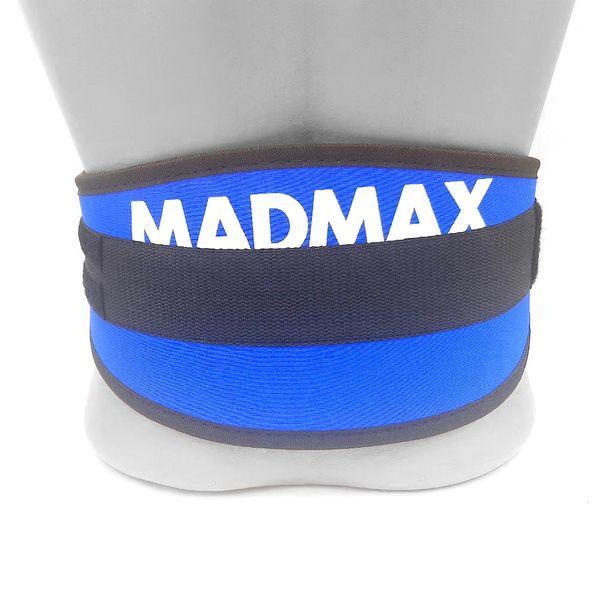 Пояс для важкої атлетики MadMax MFB-421 Simply the Best неопреновий Blue S MFB-421-BLU_S фото