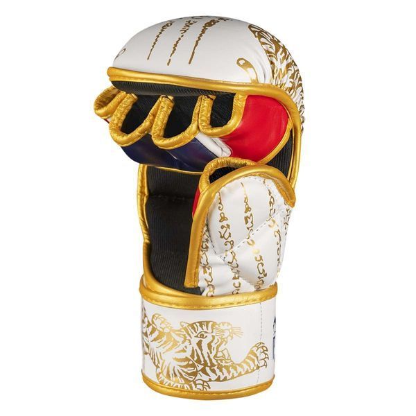 Рукавиці для ММА Phantom Muay Thai White Gold S/M PHMMAG2706-SM фото