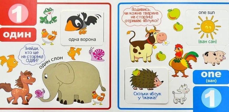 Зазирни у віконце. Цифри 33 віконця 10311007003 фото