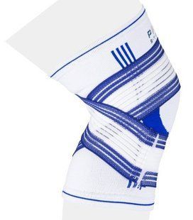 Наколінник Power System PS-6008 Knee Support Pro Blue/White (1шт.) S/M PS-6008_S/M_White-Blue фото