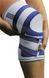 Наколінник Power System PS-6008 Knee Support Pro Blue/White (1шт.) S/M PS-6008_S/M_White-Blue фото 3