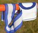 Наколінник Power System PS-6008 Knee Support Pro Blue/White (1шт.) S/M PS-6008_S/M_White-Blue фото 10