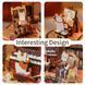Конструктор 3D міні-будинок Tonecheer Cat's Family TQ065 TQ065 фото 4