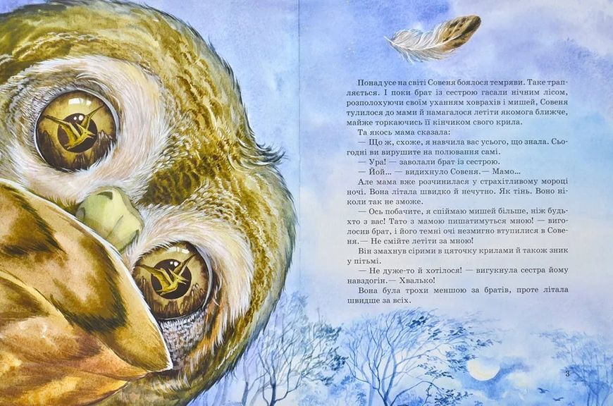 Акварельні історії. Совеня, яке водило на прогулянки луну 10311006416 фото
