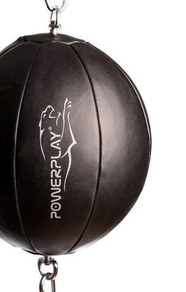 Боксерська груша на розтяжці PowerPlay 3062 SR Чорна PP_3062_SR_Black фото
