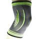 Компресійний наколінник MadMax MFA-284 3D Compressive knee support Dark grey/Neon green M MFA-284_M фото 4