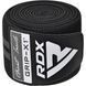 Бинти на коліна RDX KR11 GYM Knee Wrap Black/Grey WAH-KR11BG фото 4