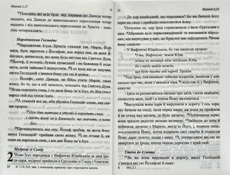 Новий Завіт. Малий (переклад Хоменка) 10311008115 фото