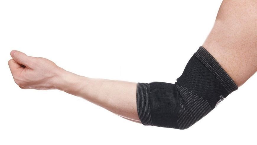 Налокітники Power System PS-6001 Elbow Support Black/Grey (пара) M PS-6001_M_Black фото