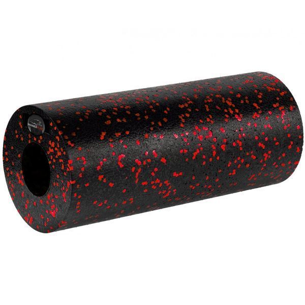 Масажний ролик (роллер) гладкий PowerPlay PP-4348 2 in 1 EPP Foam Roller Чорно/Червоний (33x14см.) PP_4348_Red_(33*14) фото
